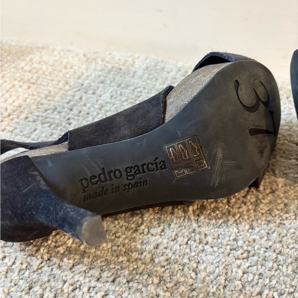 Pedro Garcia Brown Suede Maia Heel - size 37 - Picture 6 of 10